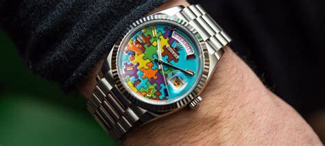 rolex day date puzzle dial